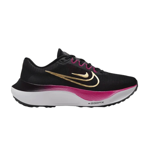 Nike Zoom Fly 5 Black Gold Fireberry (Women's)