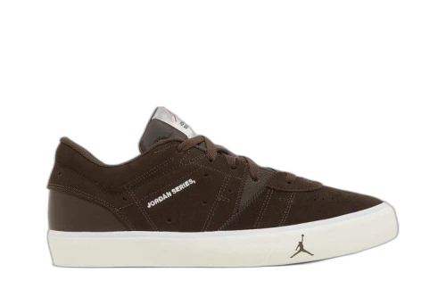 Jordan Series ES Dark Chocolate University Red White Sail