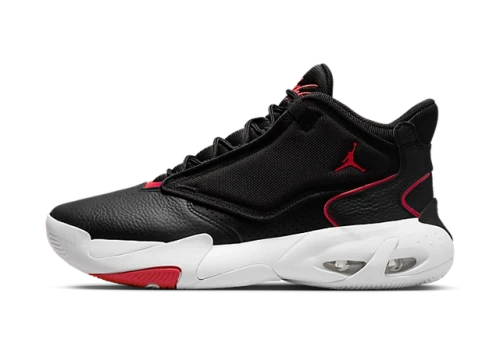 Jordan Max Aura 4 Black University Red