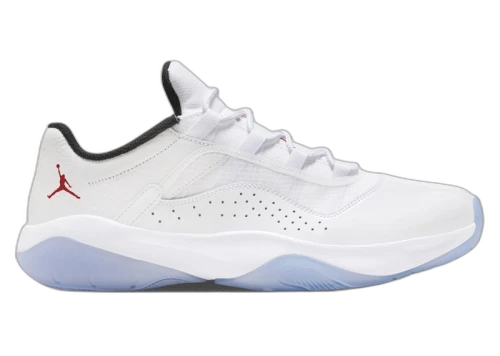 Jordan 11 CMFT Low White Black Varsity Red