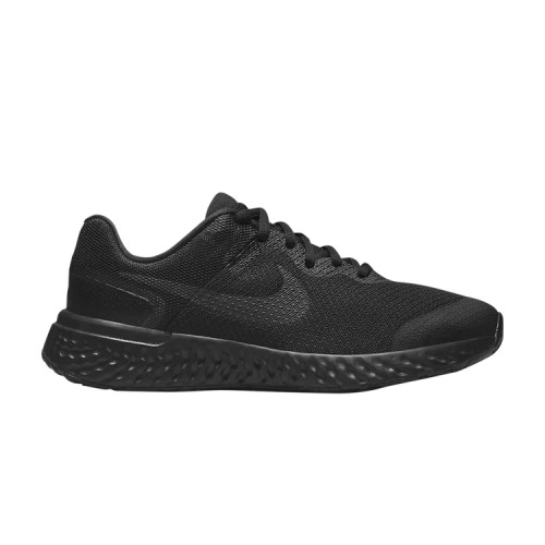 (GS) Nike Revolution 6 4E Wide 'Black Dark Smoke Grey'