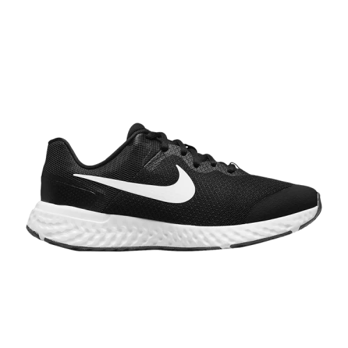 (GS) Nike Revolution 6 4E Wide 'Black White'