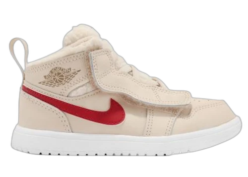 Jordan 1 Mid ALT Utility Fleece Pearl White (TD)