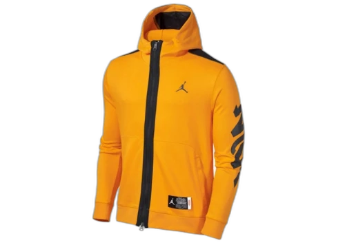 Jordan x Zion x Naruto Full Zip Top Hoodie (Asia Sizing) Orange