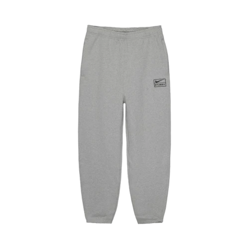 Stussy x Nike Acid Wash Fleece Pant 'Grey Heather'
