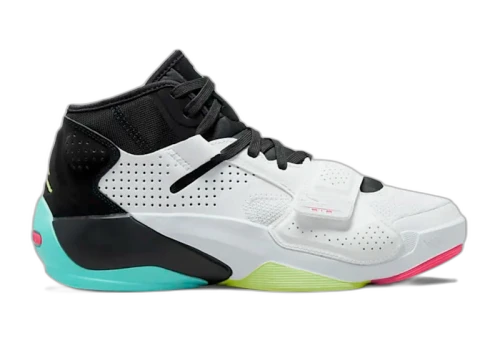 Jordan Zion 2 White Volt Dynamic Turquoise (GS)