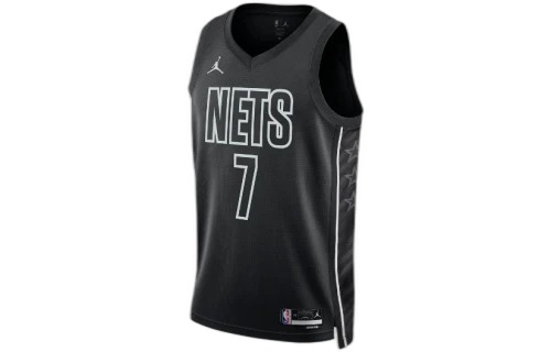 Jordan Kevin Durant Brooklyn Nets 2023 Jersey Black