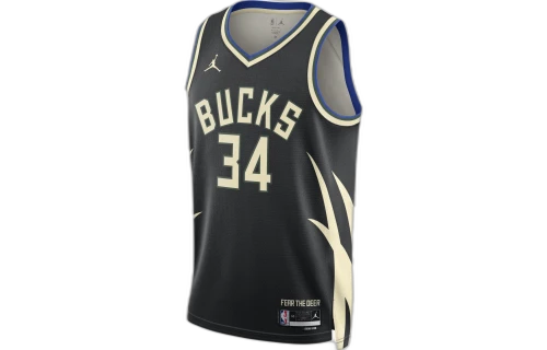 Air Jordan Dri-FIT NBA Giannis Antetokounmpo Swingman Jersey 'Black'