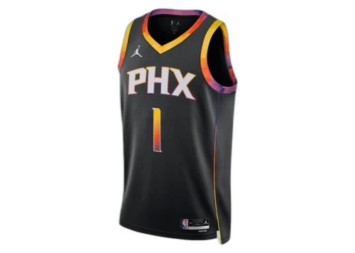 Jordan NBA Phoenix Suns Devin Booker Statement Edition Dri-Fit Swingman Jersey Black/Multicolor