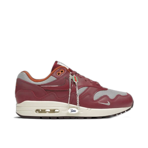 Patta x Nike Air Max 1 Night Maroon (with Bracelet)