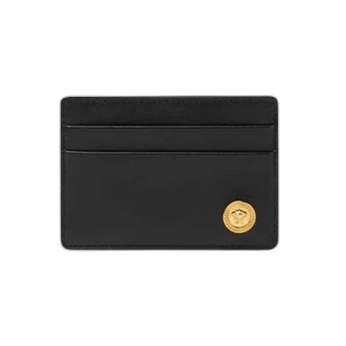 Versace Medusa Biggie Card Holder 'Black/Gold'