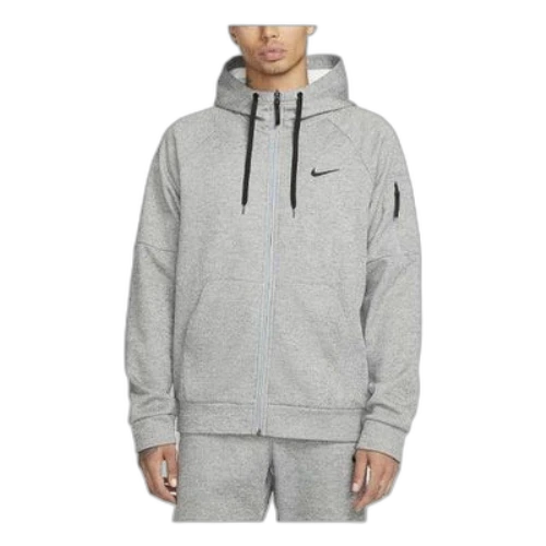 Nike Therma-FIT Full-Zip Fitness Hoodie 'Grey'