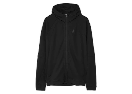 Jordan Sport Full-Zip Slim Fit Dri-Fit Hoodie Black