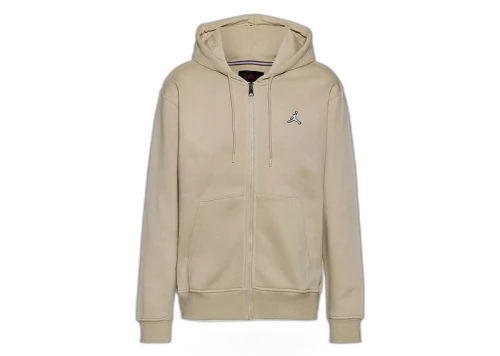 Jordan Essentials Full-Zip Fleece Hoodie Beige