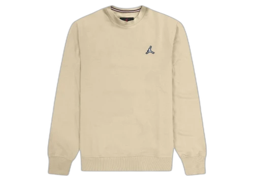 Jordan Essentials Fleece Crew Pullover Sweatshirt Cream