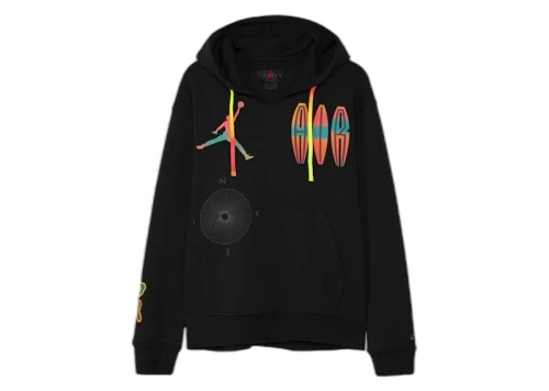 Jordan Flight MVP Fleece Hoodie Black