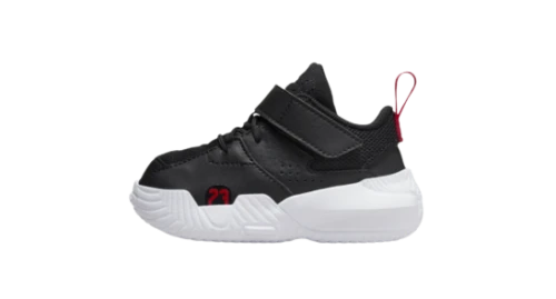 Jordan Stay Loyal 2 Black University Red Wolf Grey White (TD)