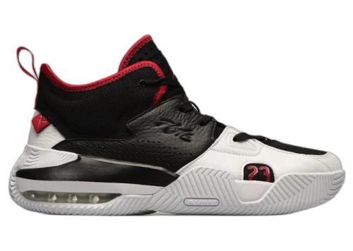 Jordan Stay Loyal 2 Black White Gym Red