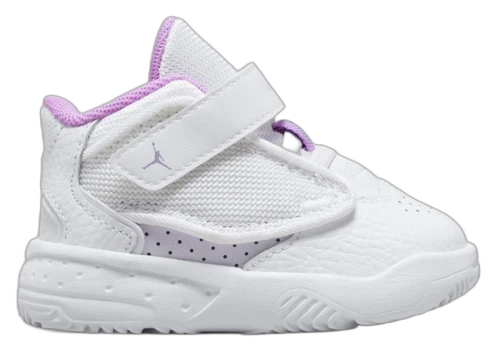 Jordan Max Aura 4 White Barely Grape Rush Fuchsia (TD)