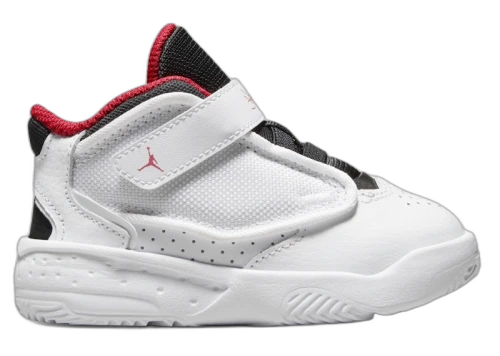 Jordan Max Aura 4 White Black University Red (TD)