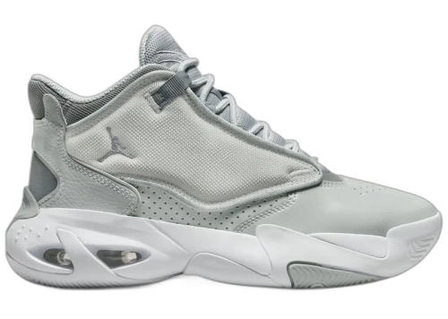 Jordan Max Aura 4 Cool Grey White Black Wolf Grey (GS)