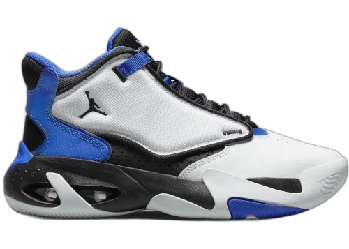 Jordan Max Aura 4 White Hyper Royal Black (GS)