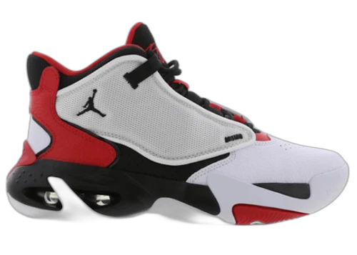 Jordan Max Aura 4 White Black University Red (GS)
