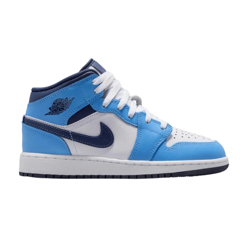 Jordan 1 Mid University Blue Midnight Navy (GS)