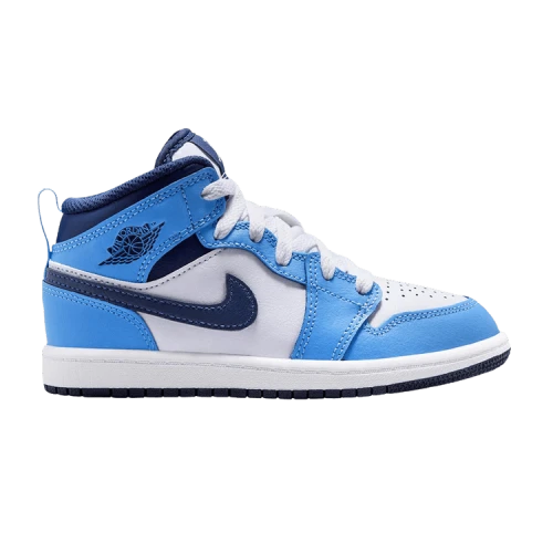 Jordan 1 Mid University Blue Midnight Navy (PS)