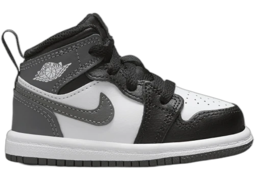 Jordan 1 Mid Black White Iron Grey (TD)