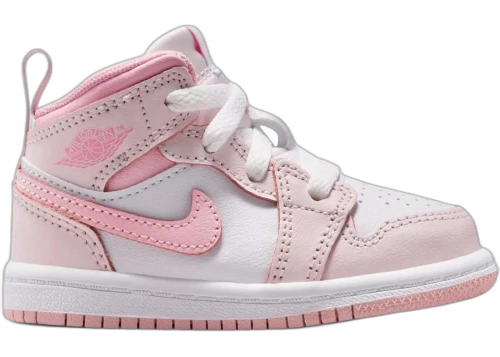 Jordan 1 Mid Pearl Pink White (TD)