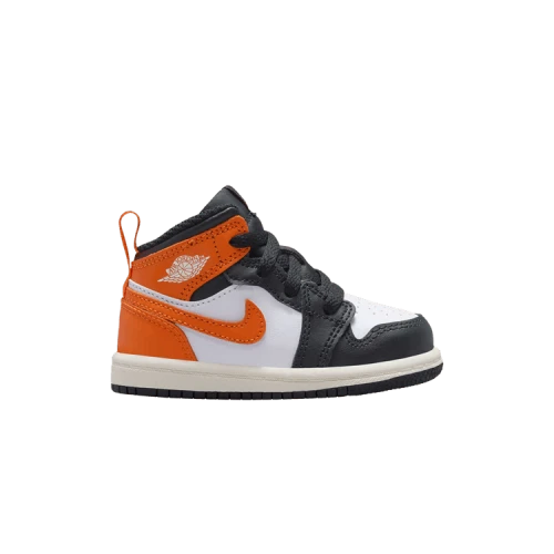 Jordan 1 Mid Black Toe Starfish (TD)
