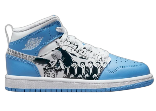 Jordan 1 Mid Sneaker School Game Winner (PS)