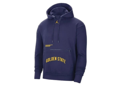 Jordan NBA Golden State Warriors Statement Edition Fleece Hoodie Purple