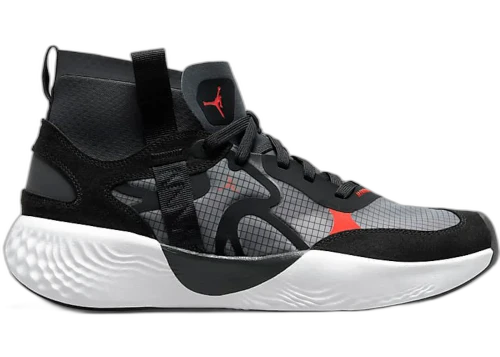 Jordan Delta 3 Mid Black Chile Red
