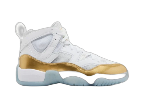 Jordan Jumpman Two Trey White Black Metallic Gold Ice Blue