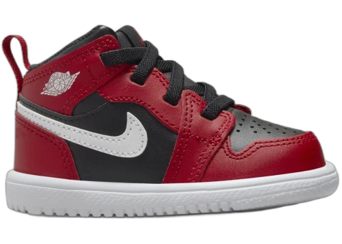 Jordan 1 Mid ALT Black Gym Red White (I)