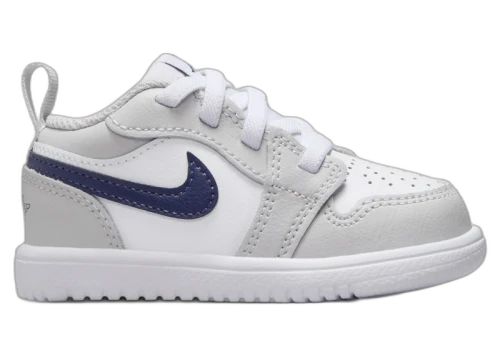 Jordan 1 Low ALT White Neutral Grey Gum Medium Brown Midnight Navy (TD)