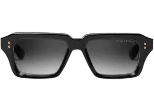 DITA Detron Sunglasses Black/Yellow Gold (DTS459-A-01-52)