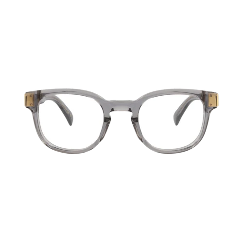 Dunhill Round-Frame Acetate Optical Frames 'Grey Grey Transparent'