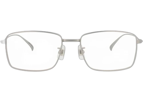 Dunhill Square-Frame Titanium Optical Frames Silver Silver Transparent (DU0006O-30009683-003)