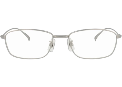 Dunhill Square-Frame Titanium Optical Frames Silver Silver Transparent (DU0008OJ-30009689-003)