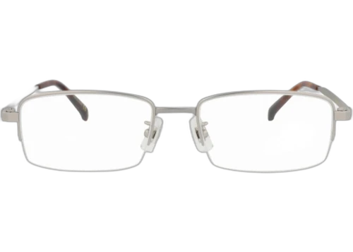Dunhill Square-Frame Titanium Optical Frames Silver Silver Transparent (DU0016OJ-30009715-004)