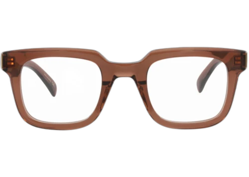 Dunhill Square-Frame Acetate Optical Frames Brown Brown Transparent (DU0032O-30012366-004)