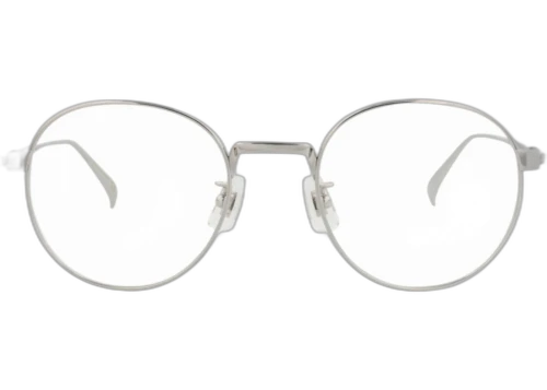 Dunhill Round-Frame Titanium Optical Frames Silver Silver Transparent (DU0035O-30012372-002)