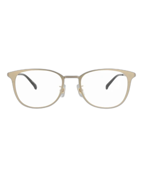 Dunhill Round-Frame Titanium Optical Frames Gold Gold Transparent (DU0041OA-30012291-008)