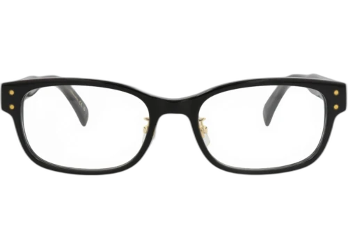 Dunhill Square-Frame Acetate Optical Frames Black Black Transparent (DU0047OA-30012305-005)