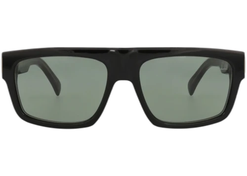 Dunhill Square-Frame Recycled Acetate Sunglasses Black Black Green (DU0055S-30014046-003)