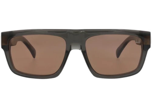 Dunhill Square-Frame Recycled Acetate Sunglasses Grey Grey Brown (DU0055S-30014046-004)