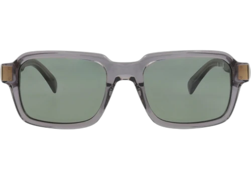 Dunhill Square-Frame Recycled Acetate Sunglasses Grey Grey Green (DU0057S-30014048-003)